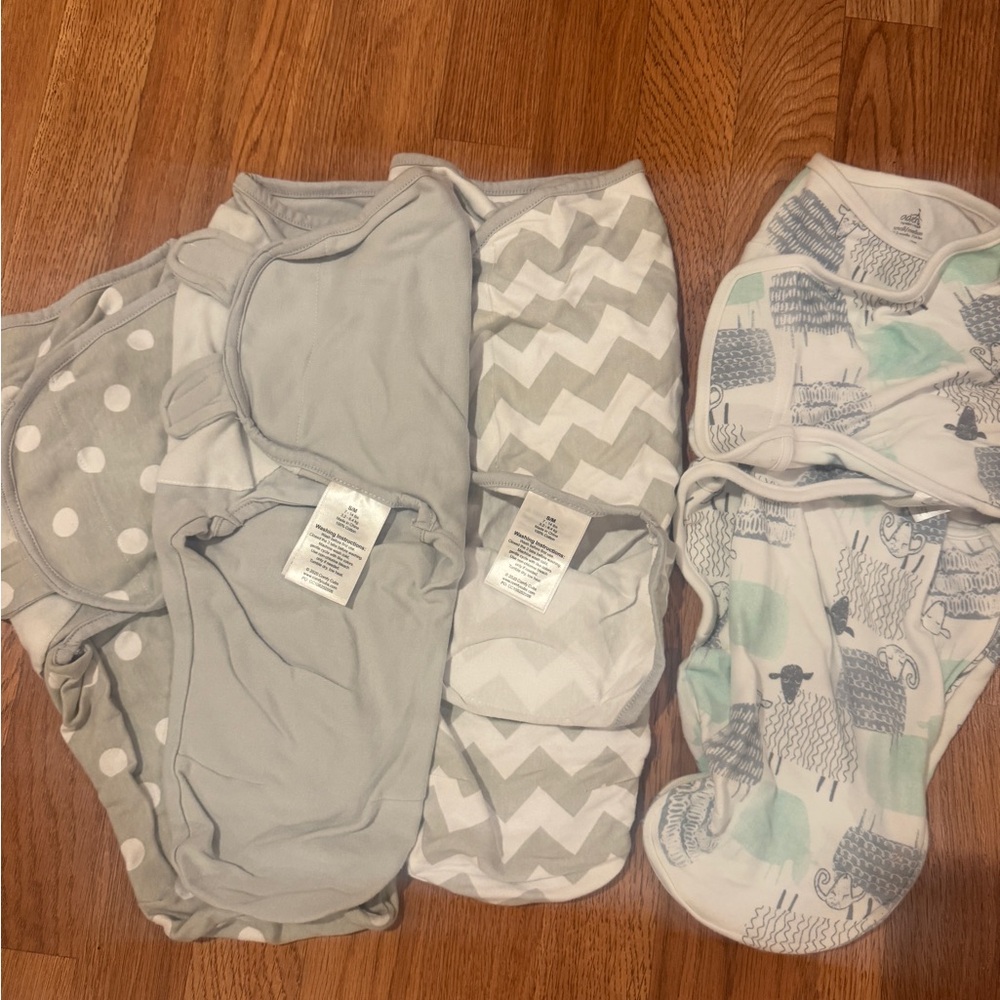 4 newborn sleep sacks